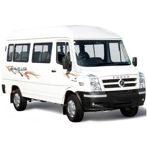 FORCE Tempo Traveller 17 Seater MAXI Car Rental Service